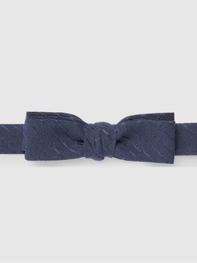 NWT Gucci GG Jacquard Silk  Blue  Bow Tie💝💙